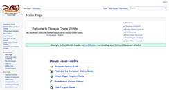 Desktop Screenshot of disneysonlineworlds.com